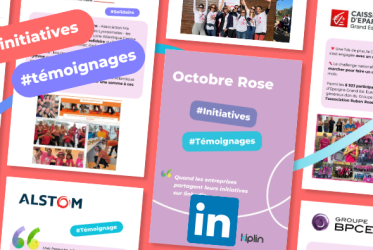 Couverture du guide Octobre Rose : 7 exemples pour sensibiliser vos équipes